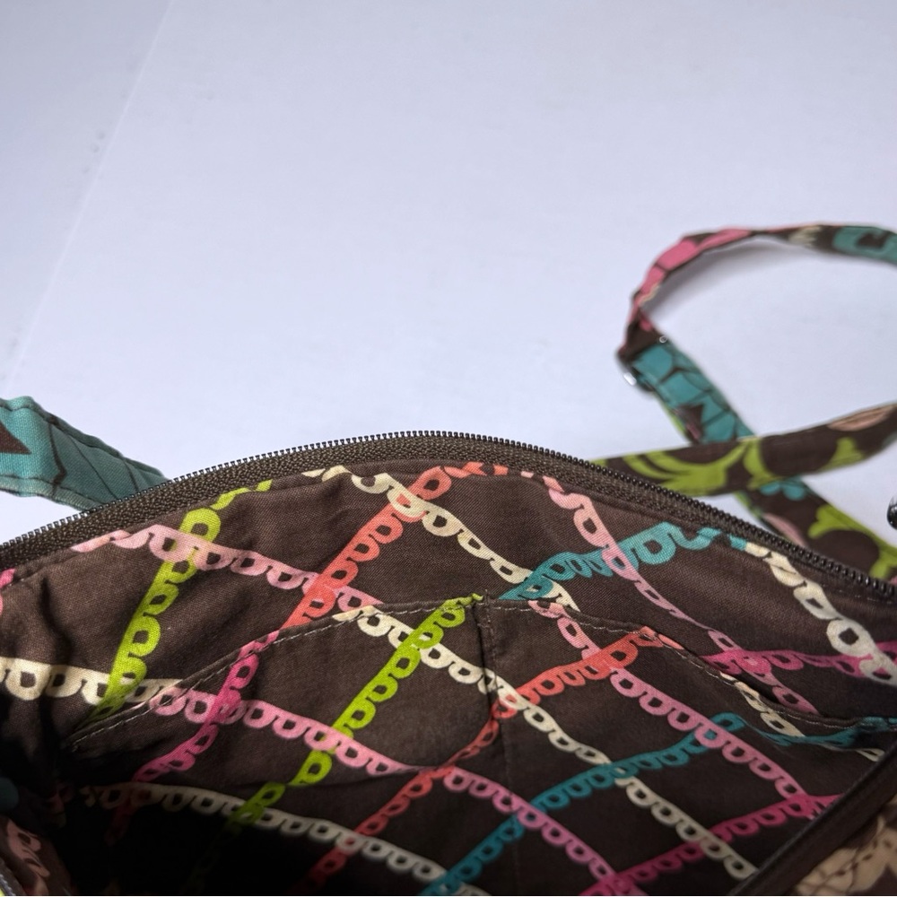 Vera Bradley Crossbody Bag Purse Lola Hipster Floral Adjustable Strap Quilted - Picture 10 of 10